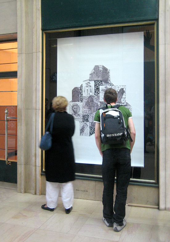 Mira Sanders, Promenades touristiques, 2009.